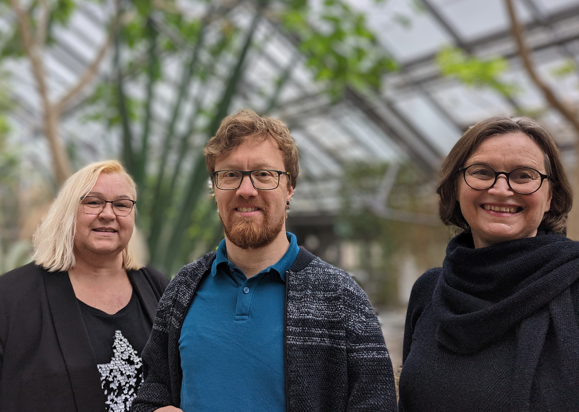 SBV-Team v.l.n.r.: Claudia Roberts, Tobias Schuberth, Cornelie Meuche